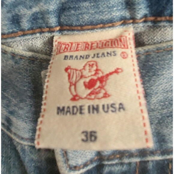 TRUE RELIGIÓN Jeans, World Tour,section RICKY,size 36,made In USA. - Picture 2 of 10